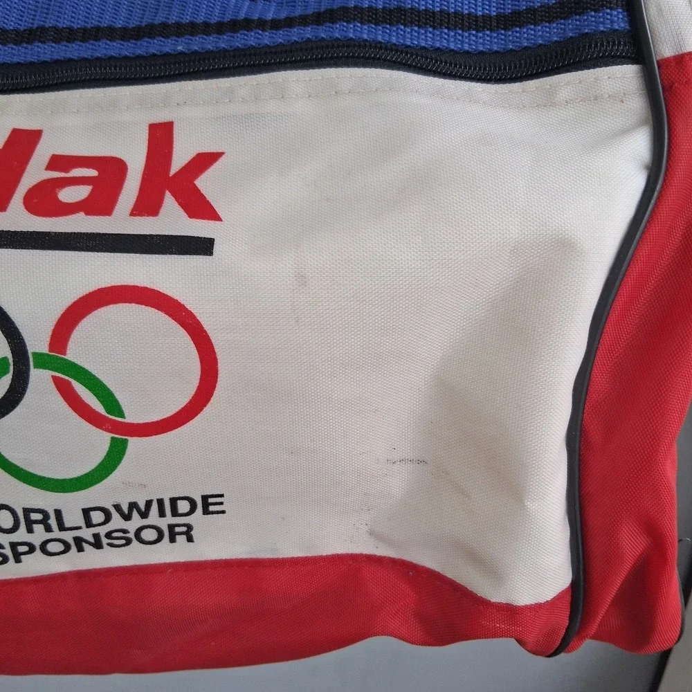 Rare LA 1984 Olympics Kodak Official Sponsor Duffle Bag 19